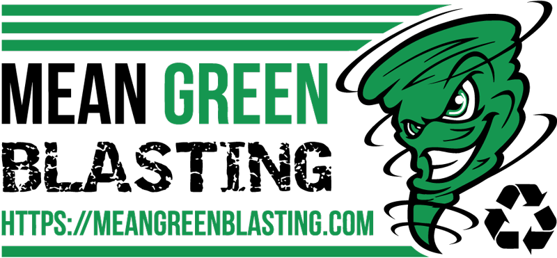 Mean Green Blasting Logo Kansas City Dustless Blasting